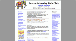 Desktop Screenshot of lewessaturdayfolkclub.org